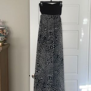 Strapless Maxi Dress | Size Small